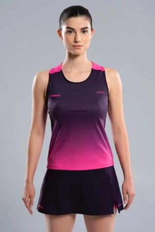 CAMISETA NOX MUJER TIRANTES BLACKBERRY ROSE DEGRADE