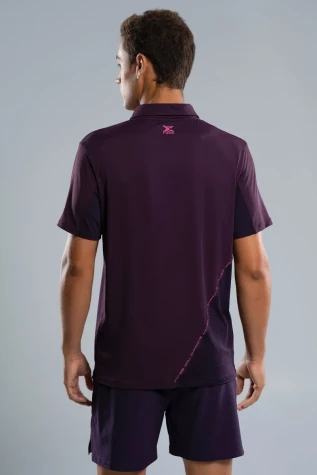 REMERA NOX MEN POLO DEEP PURPLE