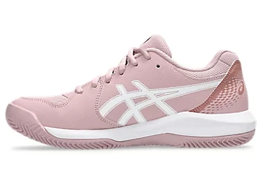 CALZADO ASICS WOMEN GEL DEDICATE 8 CLAY MORGANITE WHITE