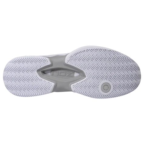 CALZADO NOX AT10 LUXURY BLANCO GRIS